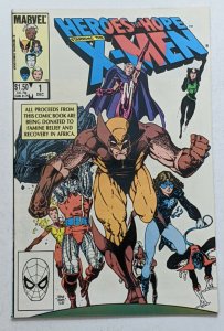 Heroes For Hope Starring The X-Men #1 (Dec 1985, Marvel) F/VF 7.0 