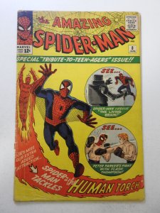 The Amazing Spider-Man #8 (1964) FR Condition see desc