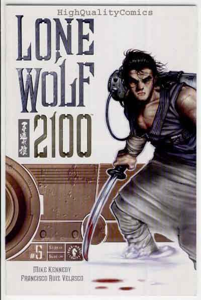 LONE WOLF 2100 #5, NM, Mike Kennedy, Valasco, 2002, Sword