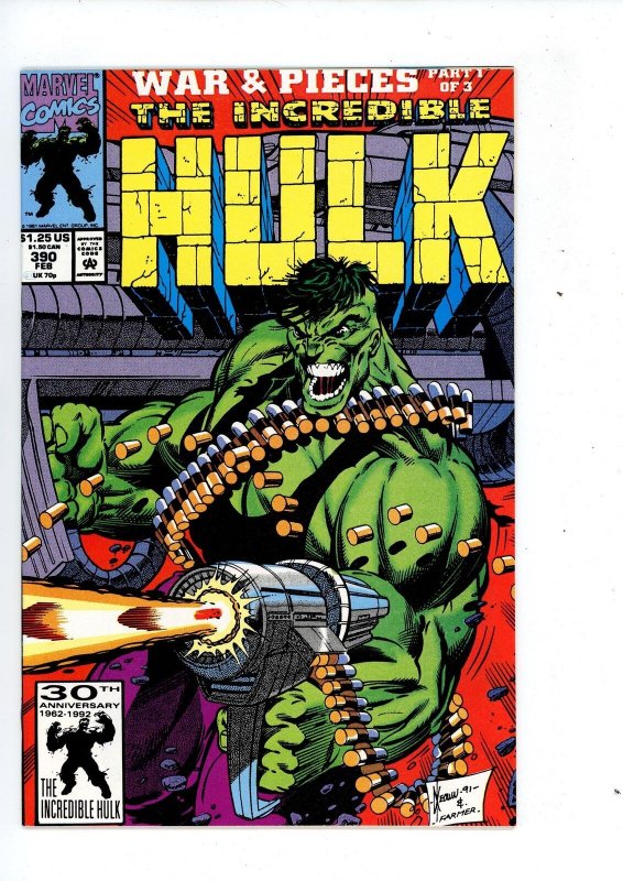 The Incredible Hulk #390 (1992) Hulk Marvel Comics