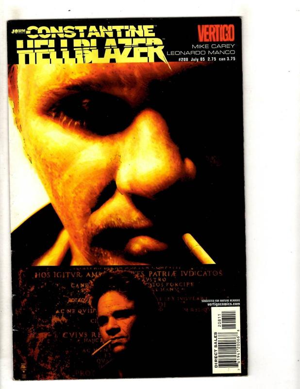 7 John Constantine Hellblazer DC Vertigo Comics 206 210 209 102 205 (2) 208 J306