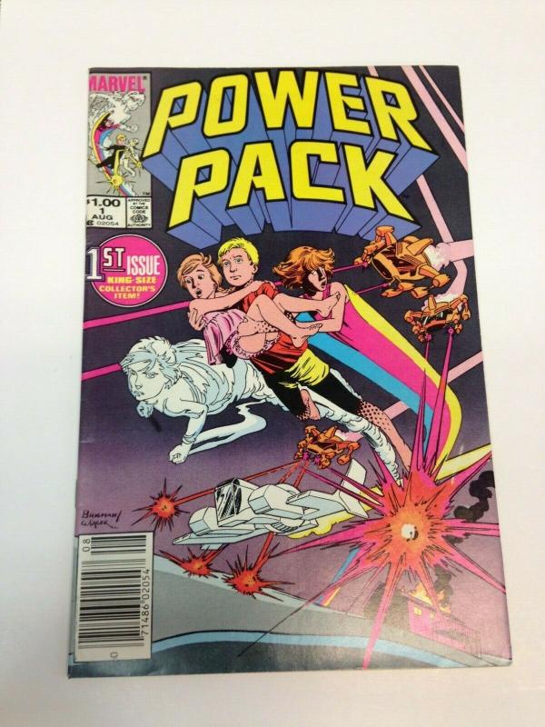 Power Pack 1 1st App. VF-/VF Newsstand Copy Needs Pressed