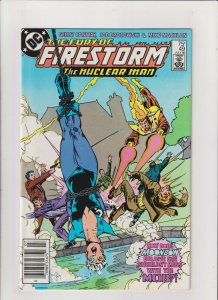 Fury of Firestorm #49 NM- 9.2 Newsstand DC Comics 1986 Copper Age, Nuclear Man 70989316751