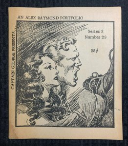 1970's Captain George Presents an ALEX RAYMOND PORTFOLIO Fanzine Series 3 #20