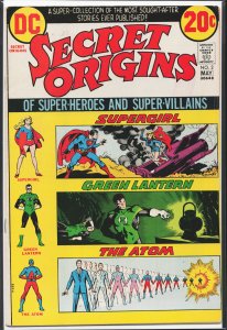 Secret Origins #2 (1973) Supergirl