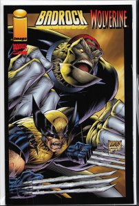 Badrock / Wolverine Variant Cover (1996) Badrock