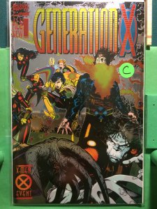 Generation X #1 metallic/reflective cover