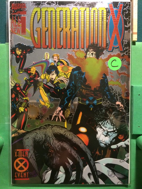 Generation X #1 metallic/reflective cover