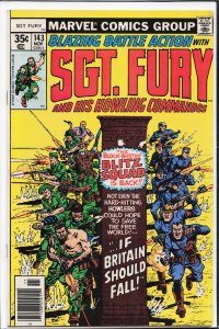 Sgt. Fury and His Howling Commandos #143 (1977) Sgt. Fury