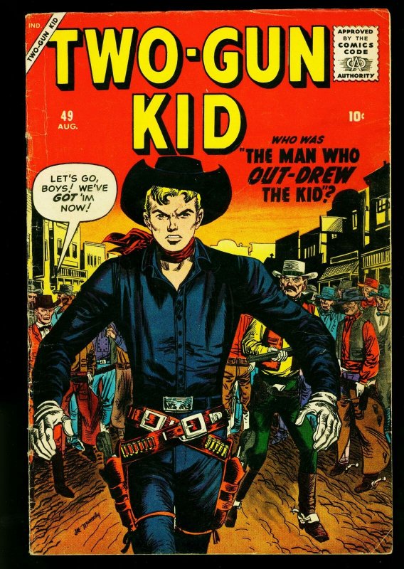 Two-Gun Kid #49 1959- Marvel Western- Maneely- Severin- VG 