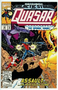 Quasar #32 (1989) - 9.0 VF/NM *Galactic Storm*