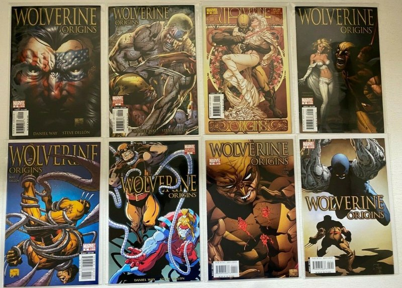 Wolverine Origins lot #2-18 with variants 12 diff 6.0 FN (2006-07)