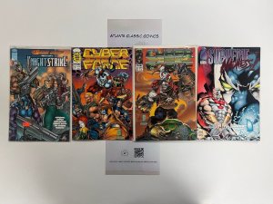 4 Image Comics Supreme # 15 + Cyber Force # 1 3 + Nightstrike # 1 65 JS30