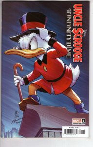 UNCLE SCROOGE INFINITY DIME #1 JOHN ROMITA JR VAR