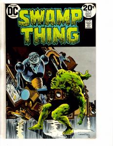 Swamp Thing # 6 VF DC Comic Book Vol. # 1 Bernie Wrightson Art Monster J249