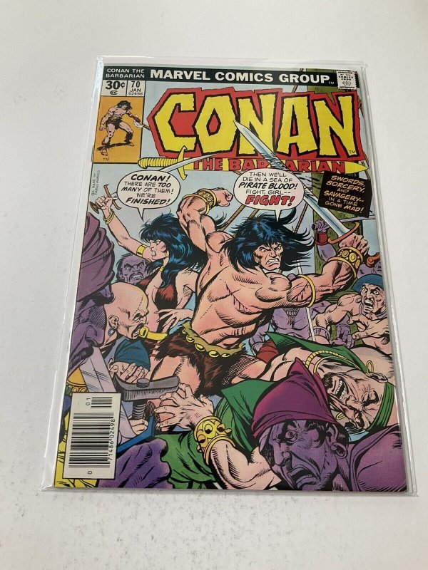 Conan The Barbarian 70 Nm Near Mint Marvel Comics
