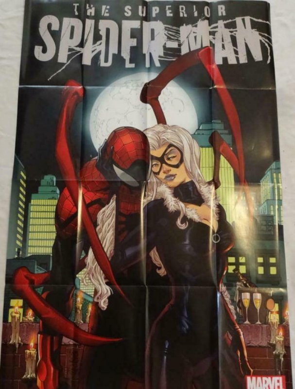 SUPERIOR SPIDER-MAN Promo Poster, 24 x 36, 2013, MARVEL Black Cat, Unused 292