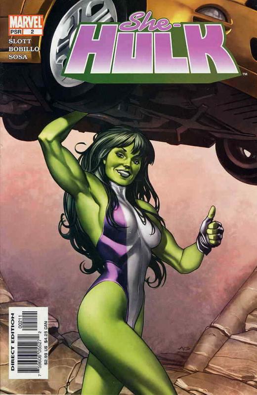 She-Hulk #2 VF/NM; Marvel | save on shipping - details inside