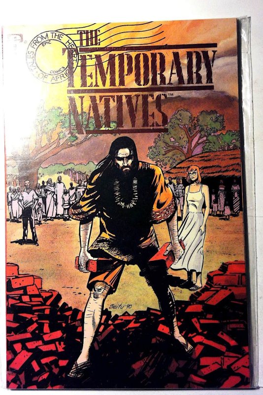 Tales From Heart Africa: Temporary Natives #1 1990 Epic 1st Print Comic Book