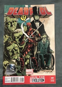 Deadpool #1 Phantom Variant Cover by Charles P. Wilson III (2013)