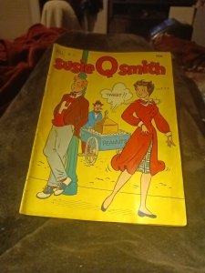 Golden Age SUSIE Q SMITH #2 (Four Color 377) Dell Comic 1952 Good Girl Art Cover