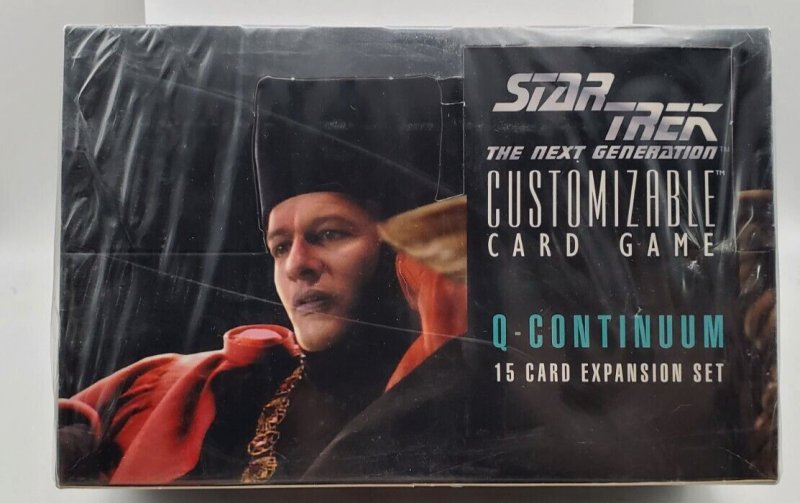 Star Trek Card Game, Q Continuum Expansion Box Limited Edition, Factory Wrapped