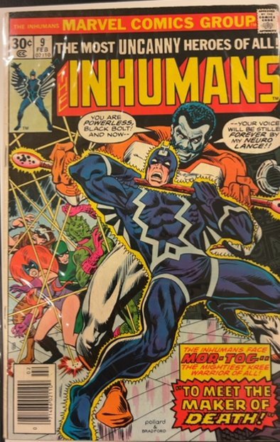 The Inhumans #9 (1977) Inhumans 