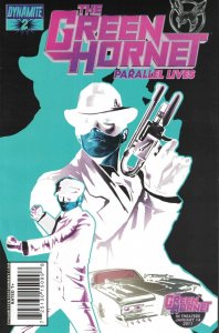 Green Hornet Parallel Lives #1 &  #2 1:25 Paul Renaud Negative Variant Dynamite