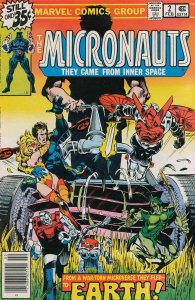 Micronauts (Vol. 1) #2 VG ; Marvel | low grade comic Bill Mantlo