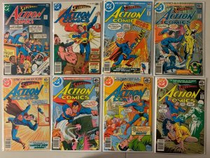 Action Comics lot #474-534 32 diff avg 6.0 (1977-82)