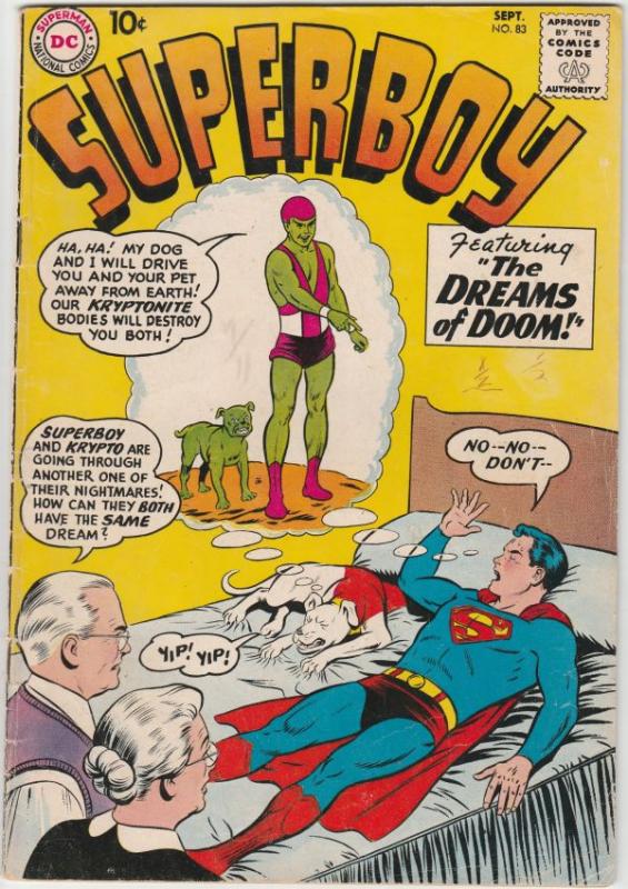 Superboy #83 (Sep-60) VG+ Affordable-Grade Superboy
