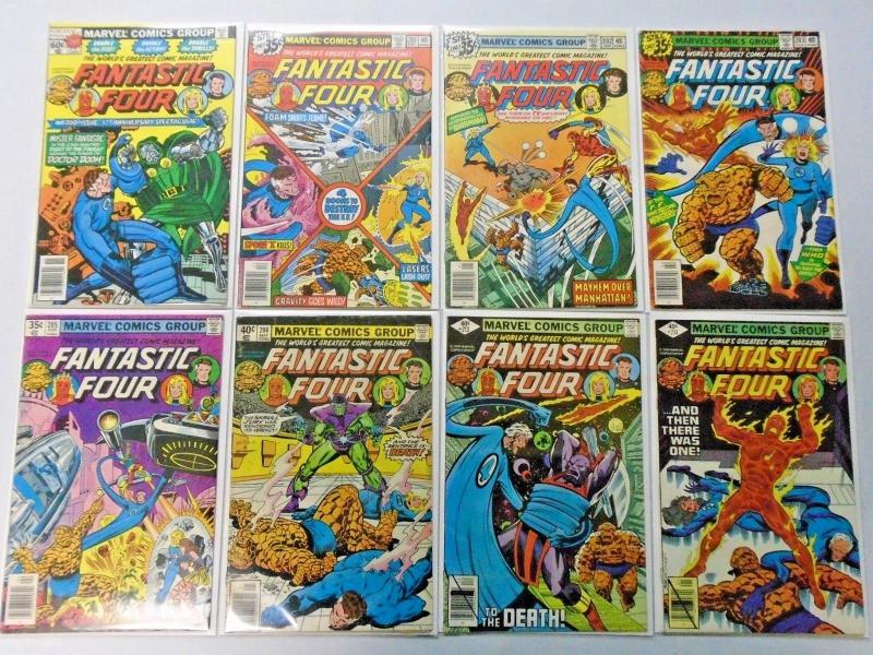 Bronze Age Fantastic Four comic lot #200-249 - 38 different avg 6.0 VF (1978-82)