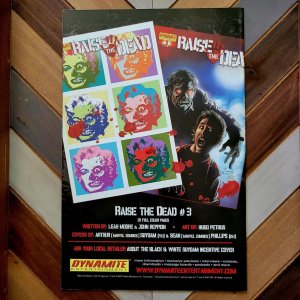RAISE THE DEAD #2B (Dynamite 2007) Zombies & Horror (Moore + Reppion)