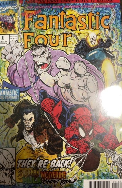 New Fantastic Four  #1 Andrews Cover (2022) Fantastic Four 