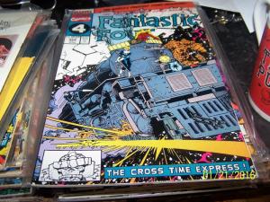 FANTASTIC FOUR #354 1991 Marvel  cross time express 