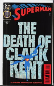 Superman #100 Holograhic Foil Cover (1995)