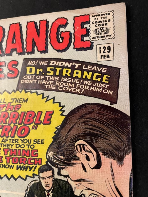 STRANGE TALES #129 G/VG Condition