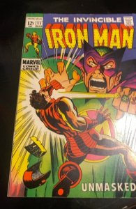 Iron Man #11 (1969) unmasked by the mandarin