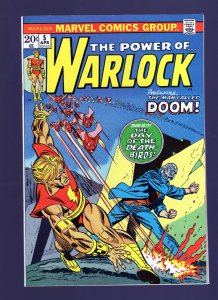 Warlock #5 - Gil Kane Cover Art. Doom Appearance. (9.2 OB) 1973