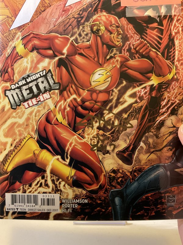 Flash #33  2017  Metal!  Signed by Ethan Van Sciver!
