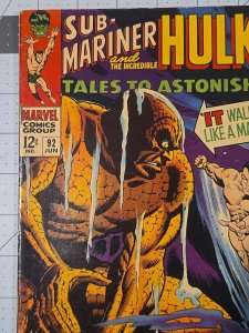 Tales to Astonish #92 It Walks Like A Man (Marvel Comics June 1967)