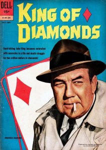 King of Diamonds #1 VG ; Dell | low grade comic Broderick Crawford