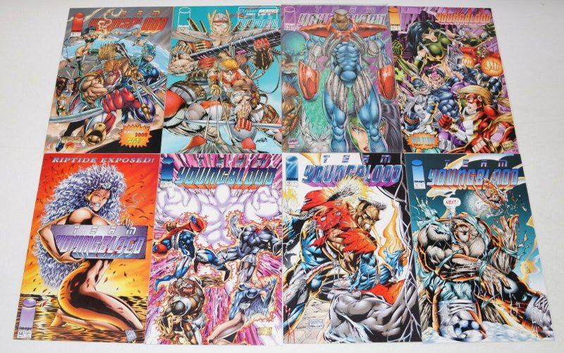 Team Youngblood #1-22 VF/NM complete series - image comics set lot - rob liefeld