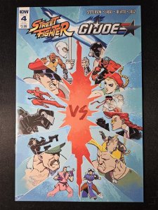 Street Fighter X G.I. Joe #4 Sub Cover, IDW