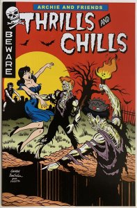 Archie & Friends Thrills and Chills #1 Bill Galvan Veronica Horror Cover - RARE!