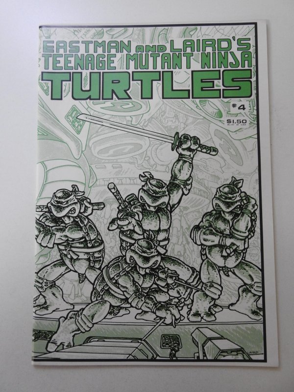Teenage Mutant Ninja Turtles #4 (1985) Beautiful NM- Condition!! 1st Print!