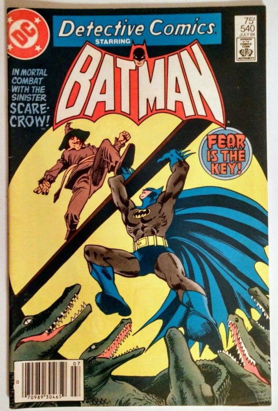 Detective Comics #540, MARK JEWELERS VARIANT, Scare-Crow App