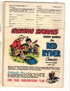 Red Ryder Comics # 139 VG- Dell Golden Age Comic Book Western Cowboy Harman JL11