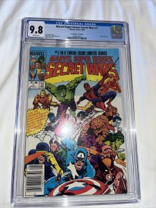 Secret Wars (1984) # 1 (CGC 9.8 WP) Canadian Price Variants (CPV)