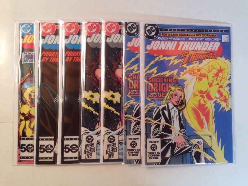 Jonni Thunder 1-4 Complete Near Mint Lot Set Run 